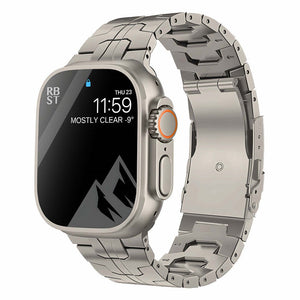 Titanium with Orange