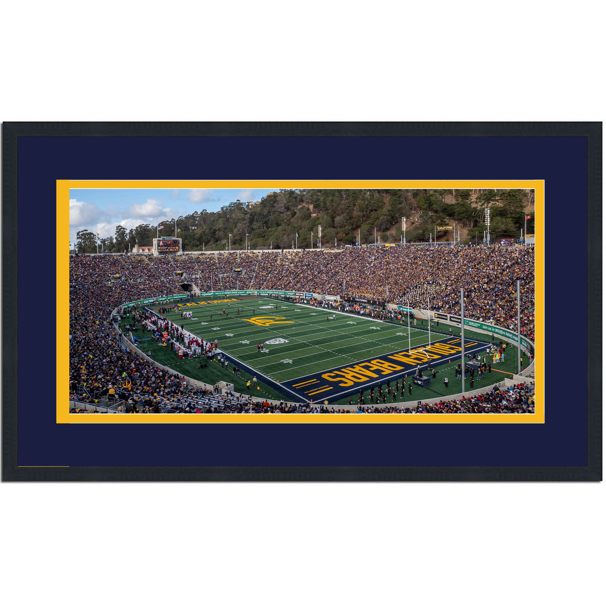 Framed California Memorial Stadium California Golden Bears 16x24 NCAA Football Photo Professionally Matted