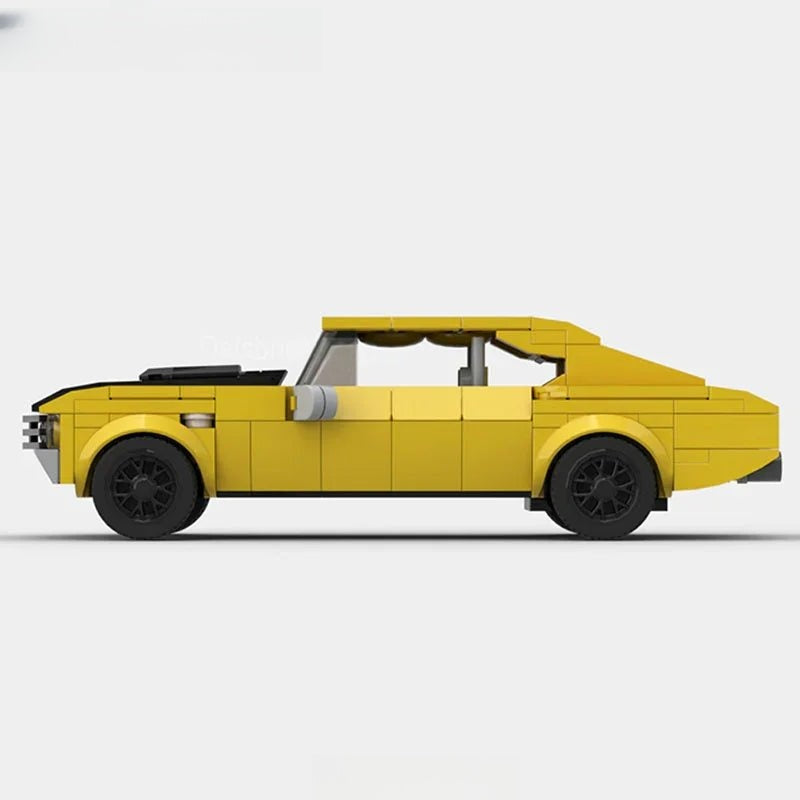 Camaro SS Classic Muscle Custom Lego Cars Minifigures Building Block Toys