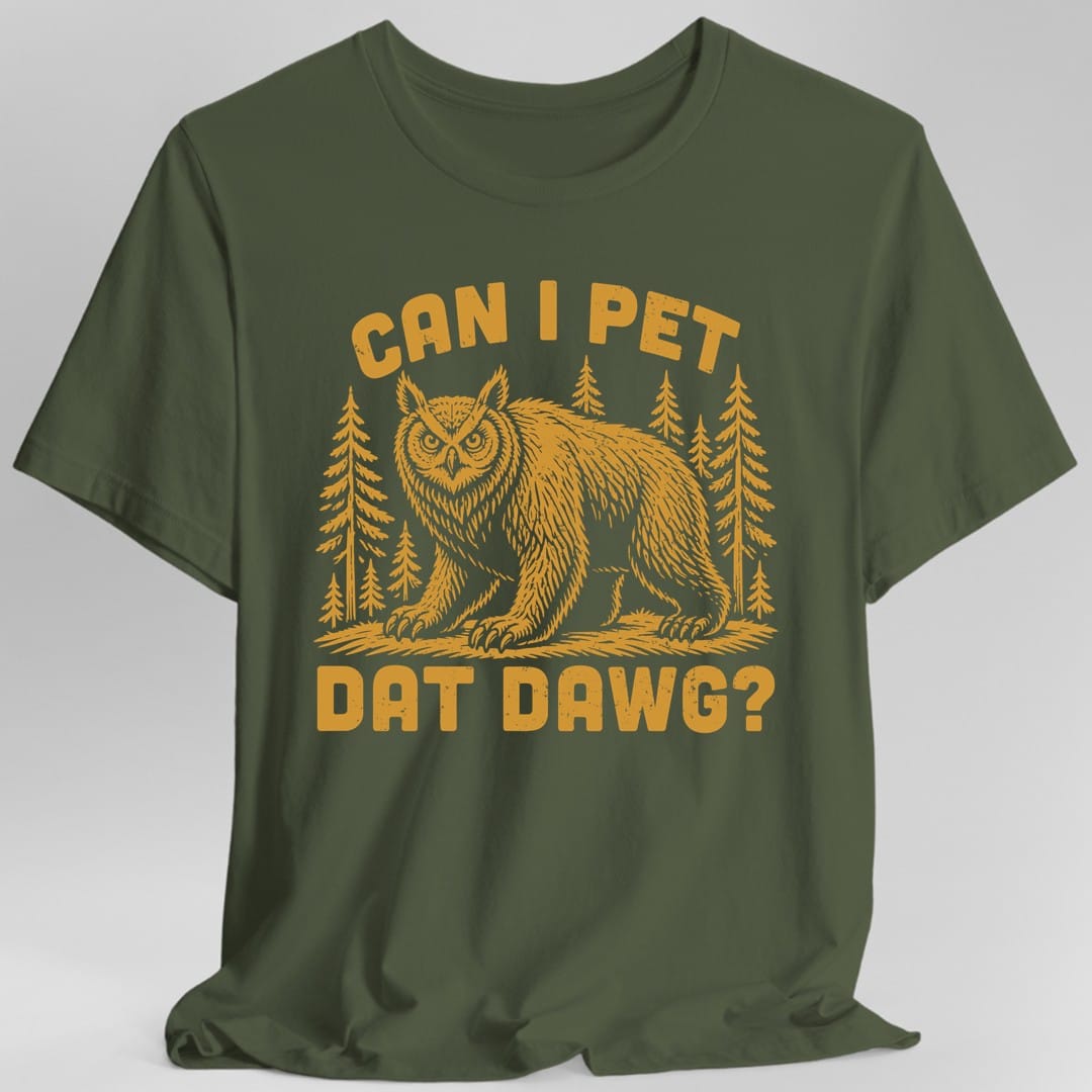 Can I Pet Dat Dawg Owlbear T-Shirt