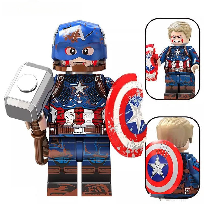 Captain America Steve Rogers Avengers Marvel MCU Minifigure 2