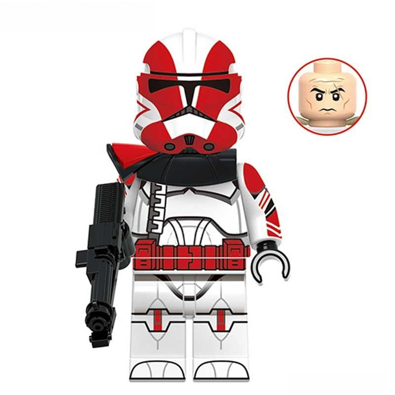 Captain Grey  Clone Trooper Lego Star Wars Minifigures Custom Toys