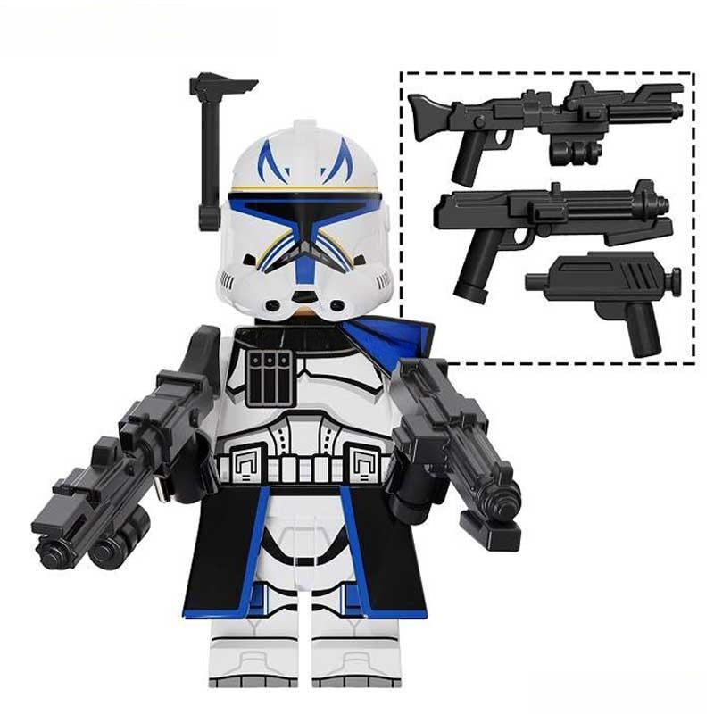 Captain Rex 501st Legion Clone trooper Phase 2 Minifigure Toy
