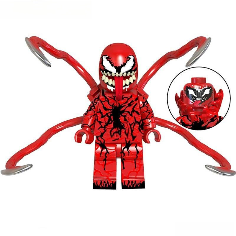 Carnage from Venom, Spider-Man Minifigure Toy 3