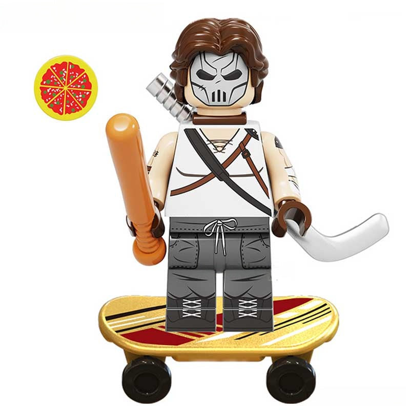 Casey Jones Teenage Mutant Ninja Turtles LEGO-Compatible Minifigure – Custom TMNT Figure