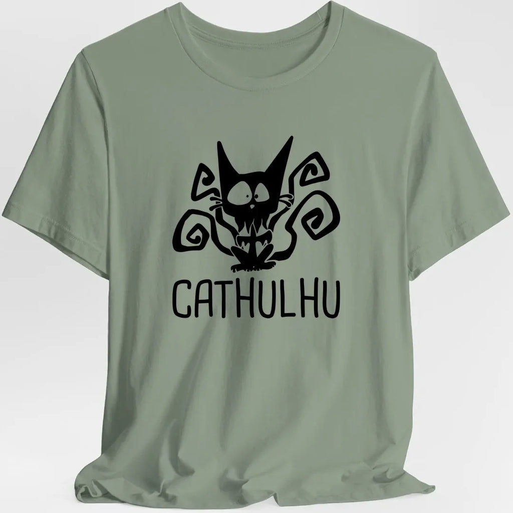 Cathulhu Funny Cat T-Shirt