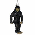 Bigfoot Glass Christmas Ornament