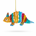 Armadillo Glass Christmas Ornament