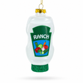 Ranch Dressing Glass Christmas Ornament