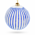 Jack in the Box Glass Christmas Ornament