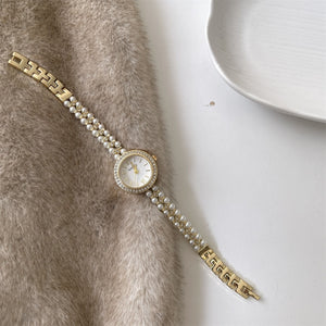 Gold Strap White Noodles
