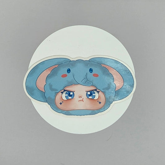 Idol Plush First Gen Animal - Card Confirmed Elephant