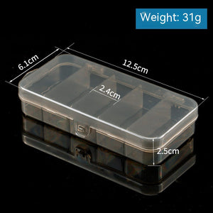 Gun Color Small Five Grid Box