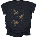 Celestial Dragons and Stars T-shirt - Comfort Colors