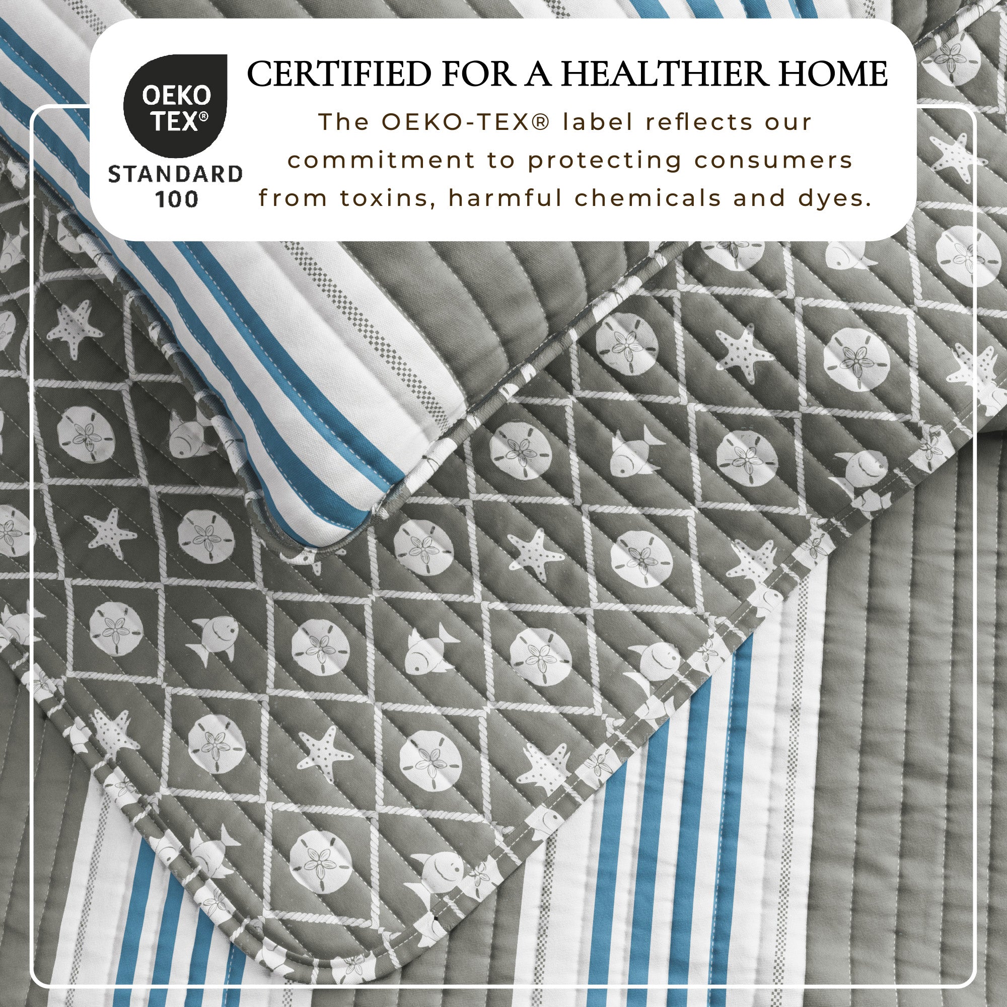 St. Croix Collection Coastal Quilt Set