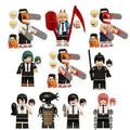 Chainsaw Man Anime Set of 10 Lego Minifigures Compatible Custom Toys 2