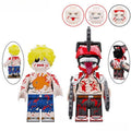 Chainsaw Man Denji Set of 2 Lego Anime Minifigures Compatible Custom Toys