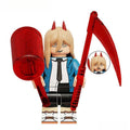 Chainsaw Man Power Lego Minifigures Compatible Anime Toys