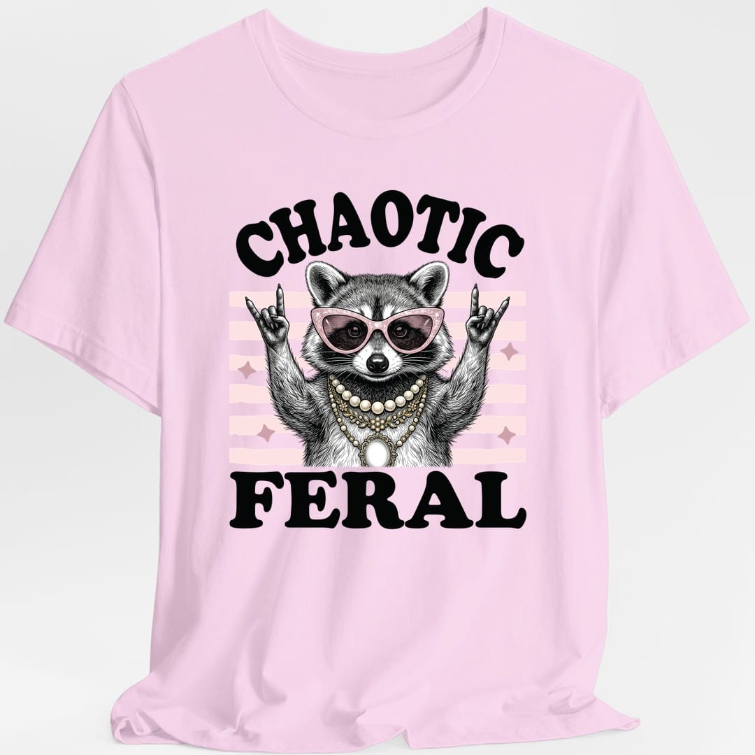 Chaotic Feral Raccoon T-Shirt