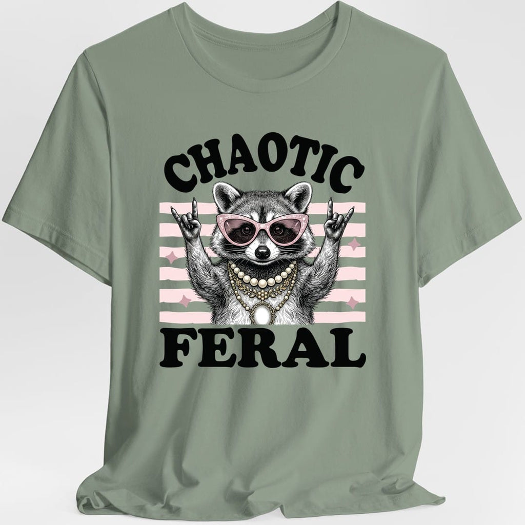 Chaotic Feral Raccoon T-Shirt