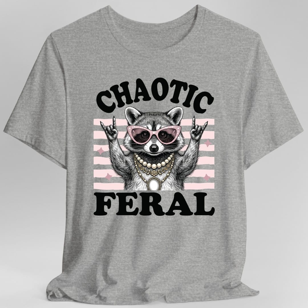 Chaotic Feral Raccoon T-Shirt