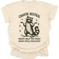 Chaotic Neutral Raccoon T-Shirt - Comfort Colors