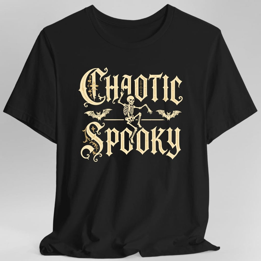 Chaotic Spooky Skeleton T-Shirt