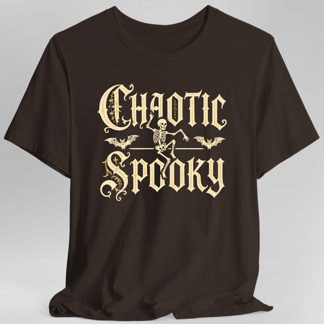 Chaotic Spooky Skeleton T-Shirt