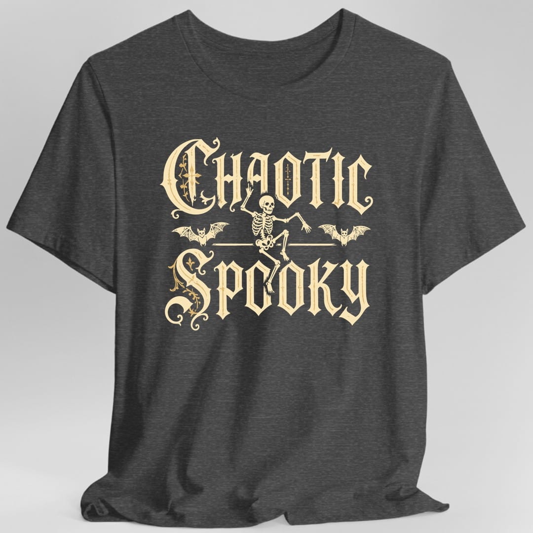 Chaotic Spooky Skeleton T-Shirt