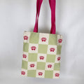 Cherry Checkered Tote Bag