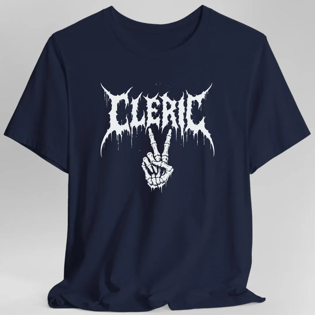 Cleric Healer Heavy Metal T-Shirt