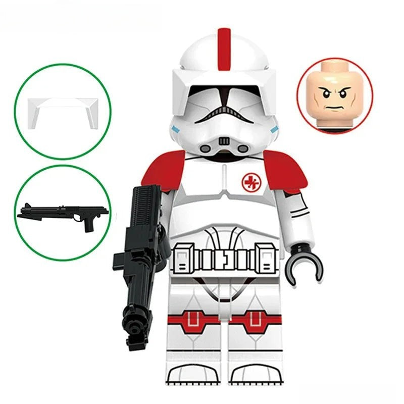 Clone Trooper Medic Star Wars Minifigure Toy