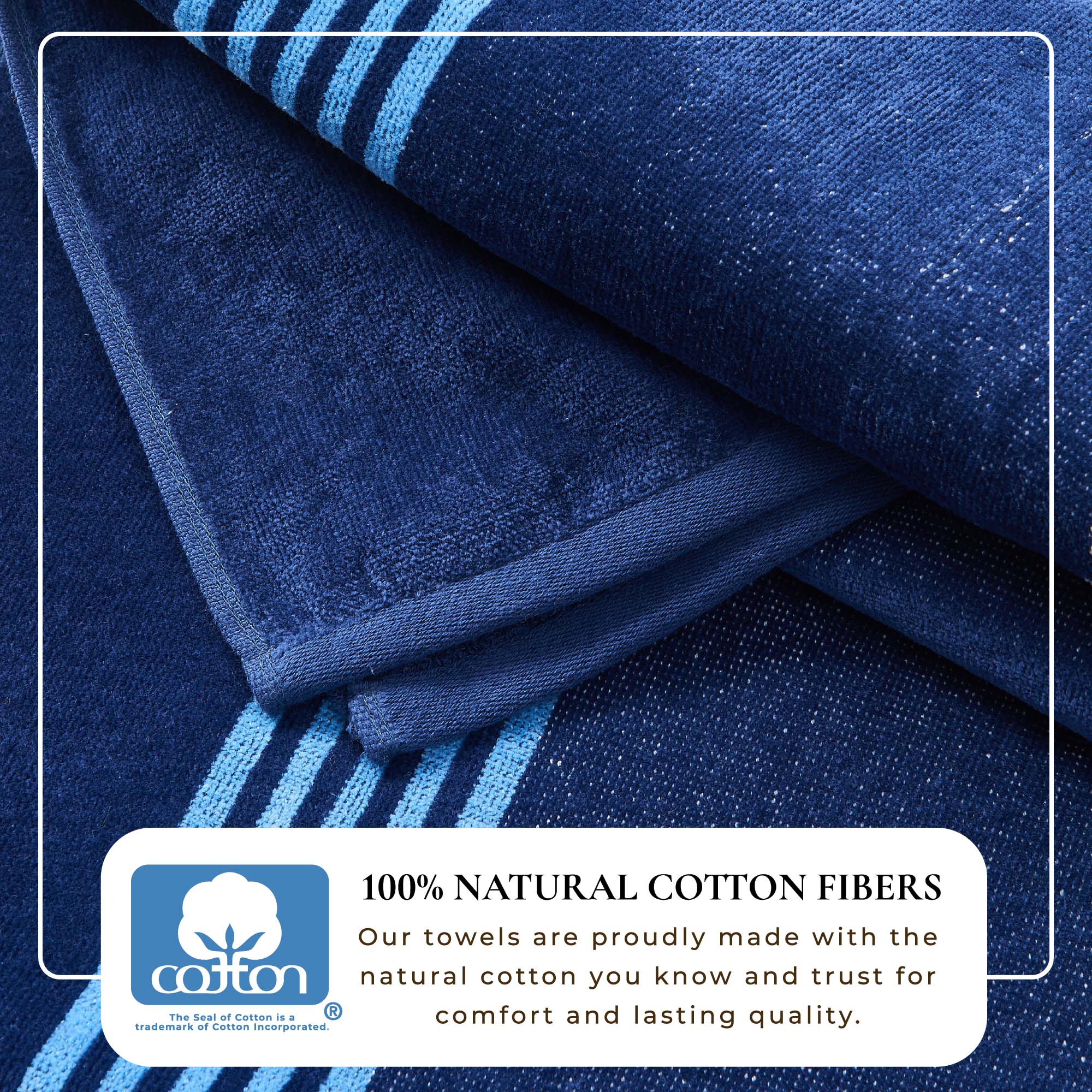 Cotton Velour Beach Towel - Maui Collection