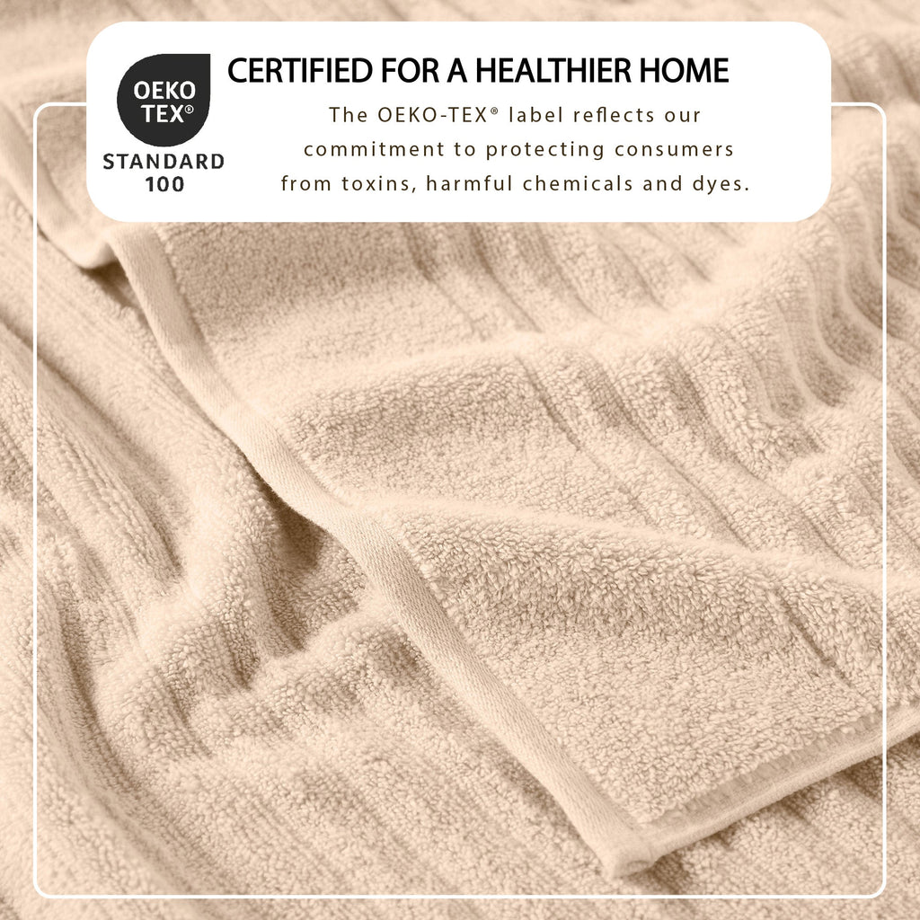 Luxury Combed Cotton Bath Towel Set - Karina Collection