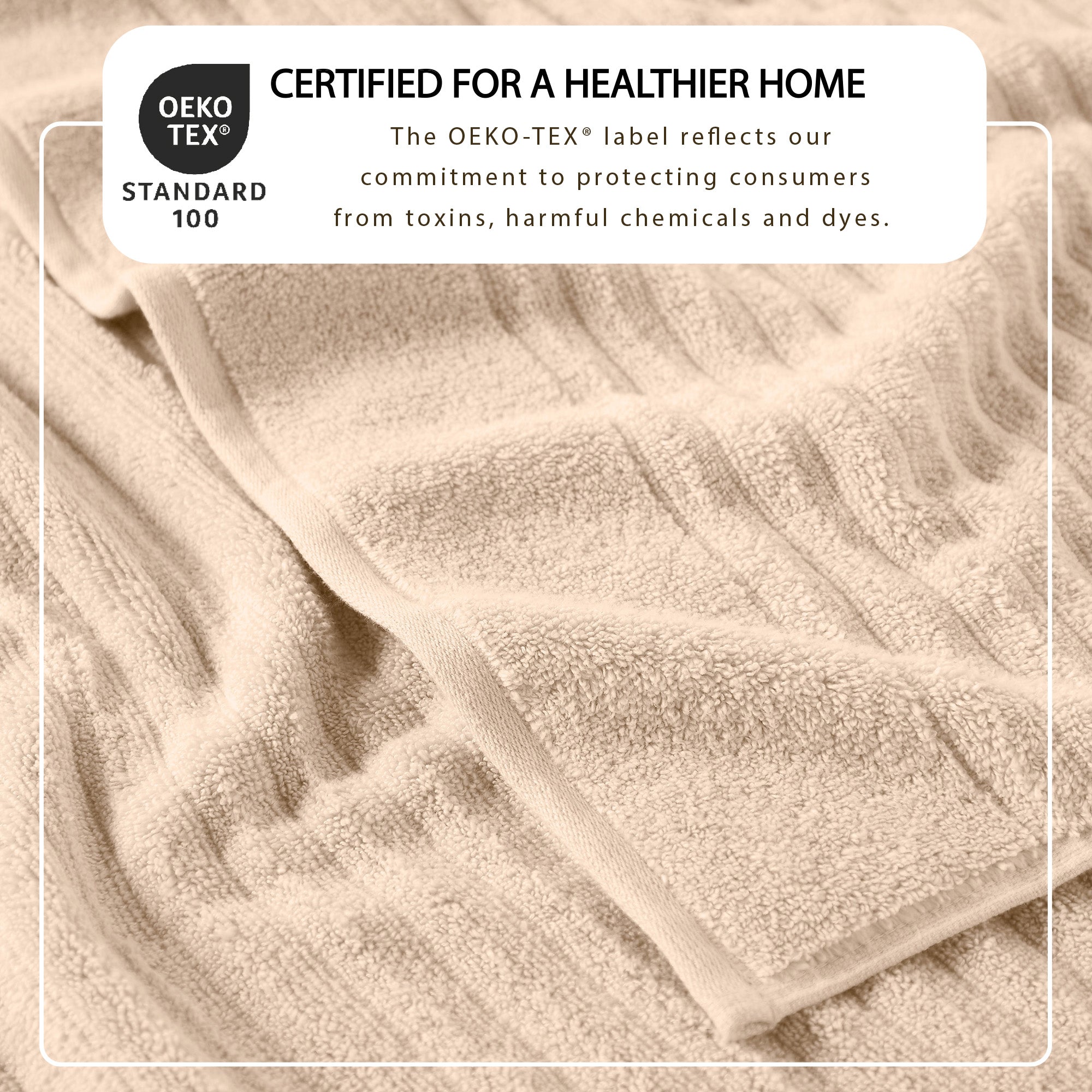 Luxury Combed Cotton Bath Towel Set - Karina Collection