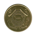 Coast Guard Service Medallion, Brass Coast Guard Medallion