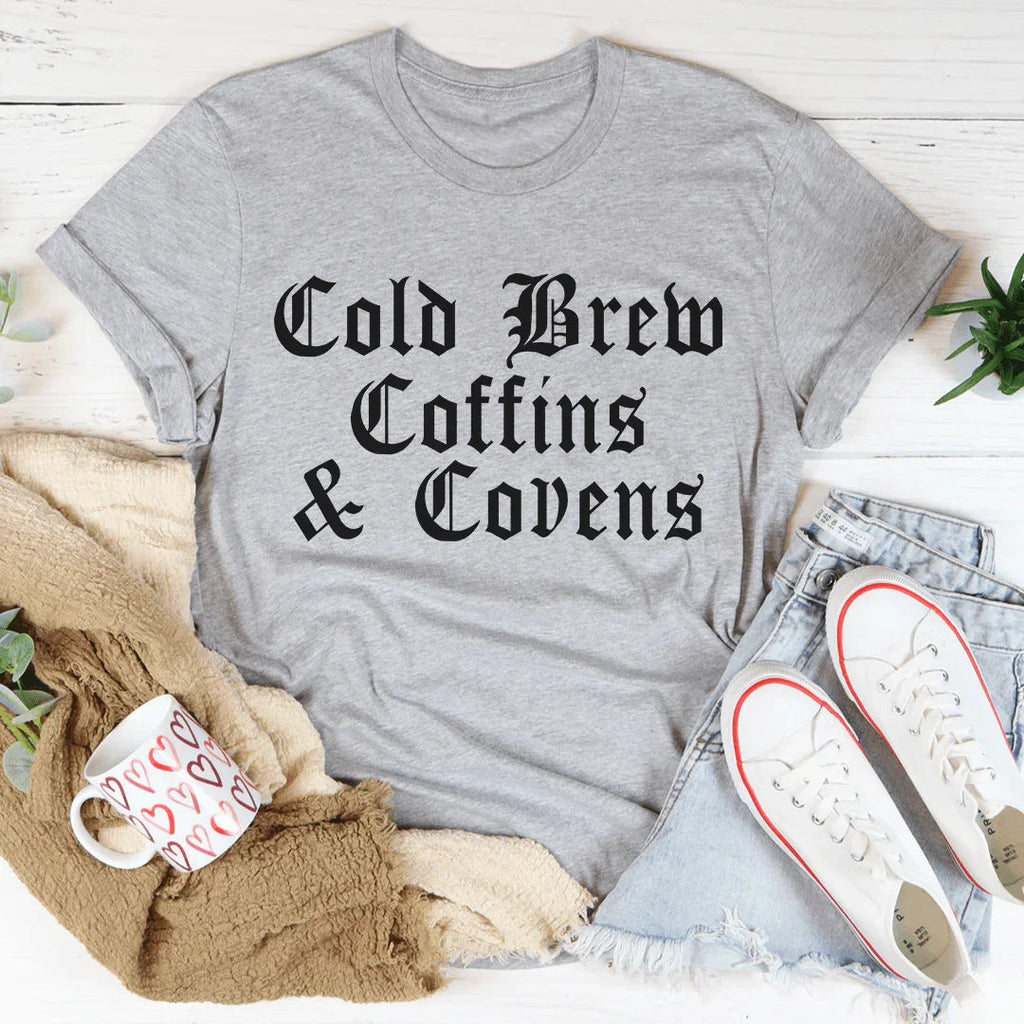 Cold Brew Coffins & Covens Tee