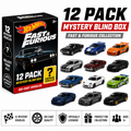 Hot Wheels Fast & Furious 1:64 Scale Mystery Blind Box | 12 Pack