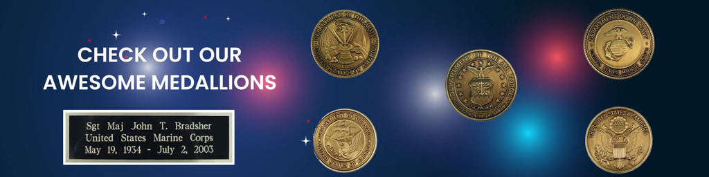 Combo of Medal and Name Plate