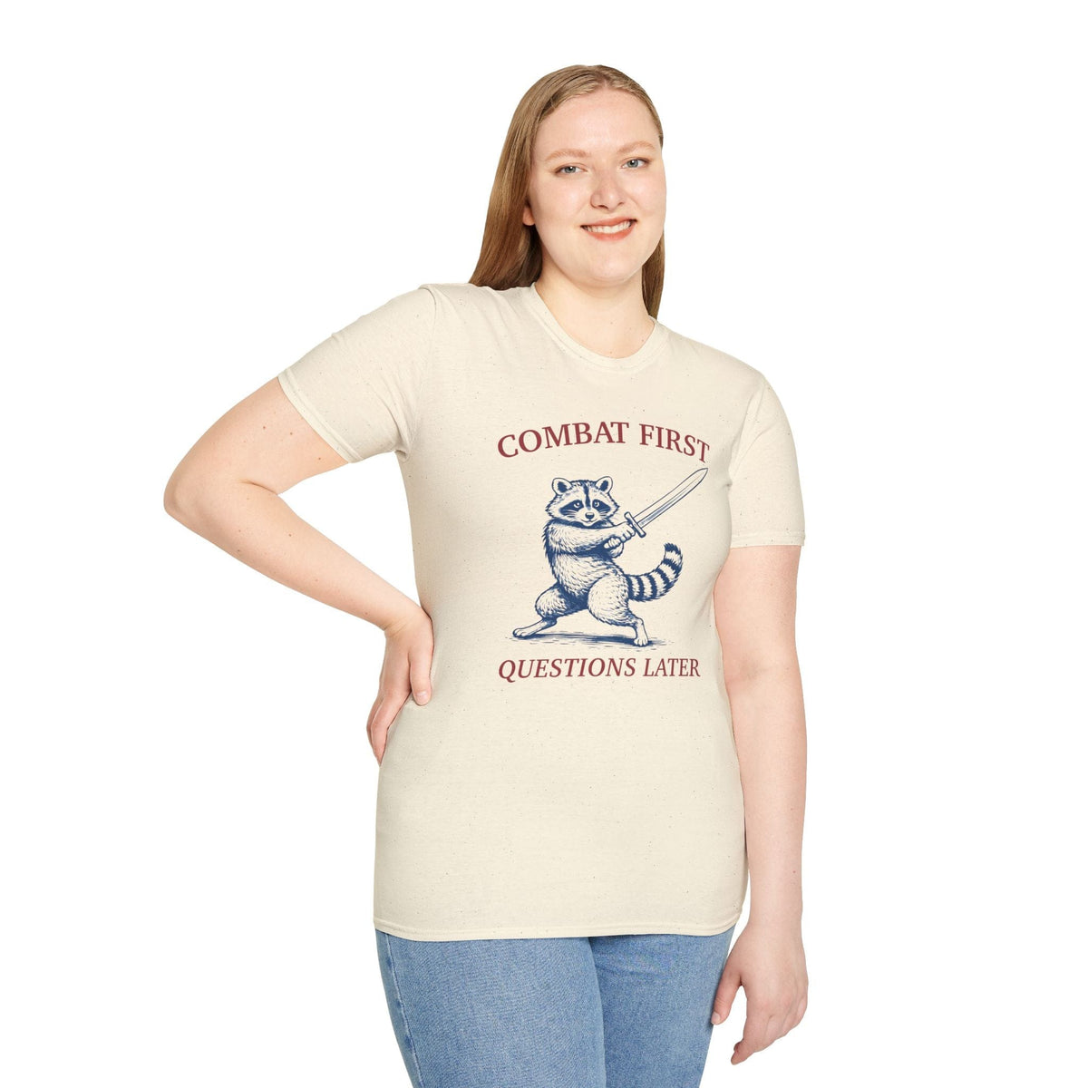 Combat First Questions Later T-Shirt