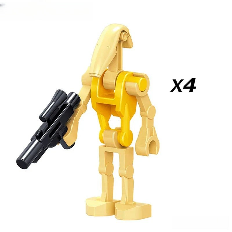 Commander Battle Droids Lego Star wars Minifigures Custom Toys