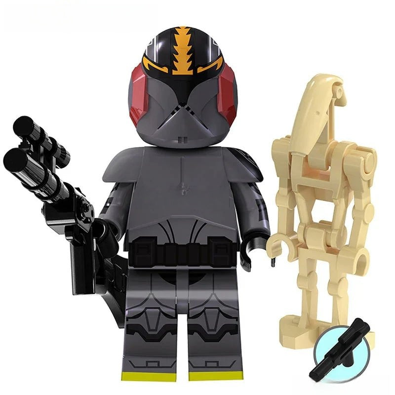 Commander Blackout & Droid Star Wars Minifigure Toy