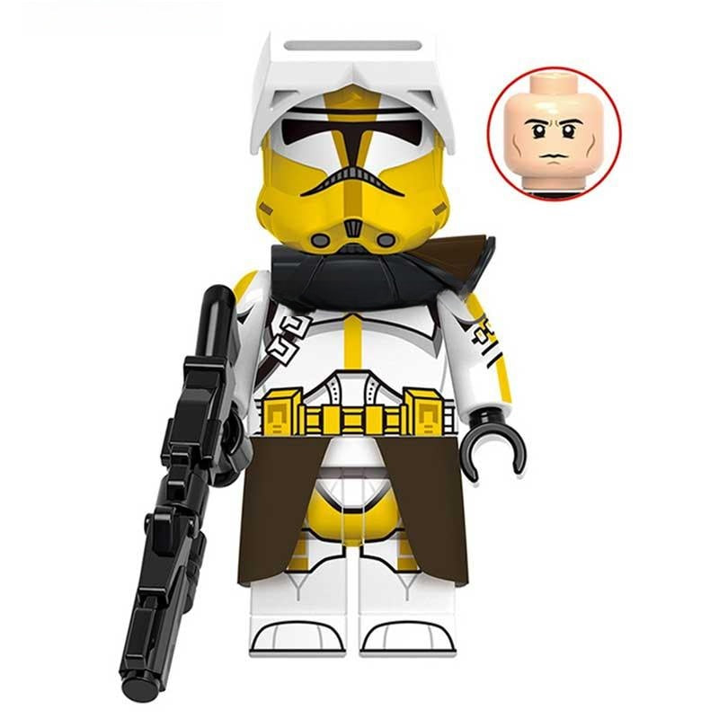 Commander Bly Clone Trooper Lego Star Wars Minifigures Custom Toys Compatible Figure