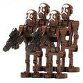 Commando Battle Droid Captain set of 4 Star Wars Minifigure Toy