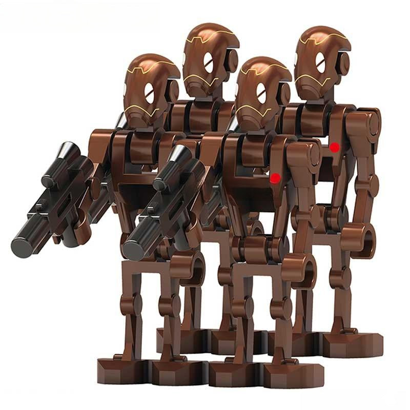 Commando Battle Droids set of 4 Star Wars Minifigure Toy