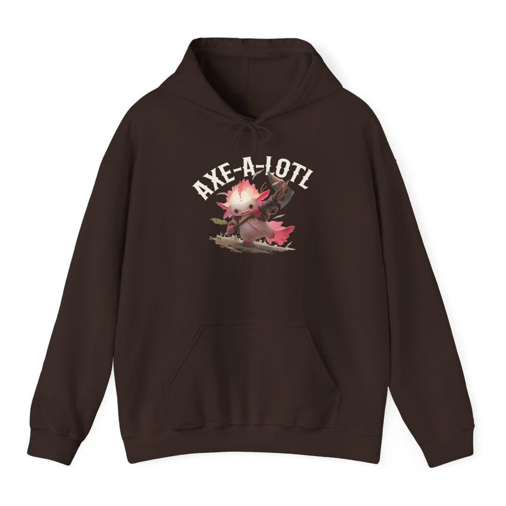 Axe-A-Lotl Funny Axolotl D&D Hoodie