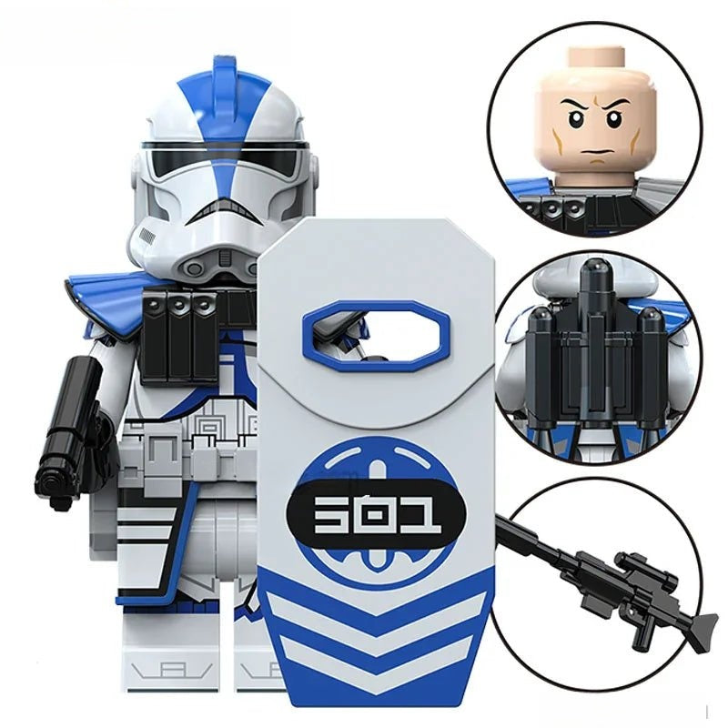 Coric 501st Clone trooper Star Wars Minifigure Toy S3