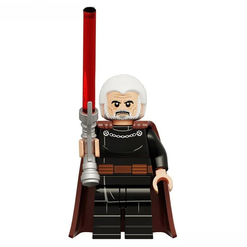 Count Dooku (Film Version) Lego Minifigures New Custom Toys 3