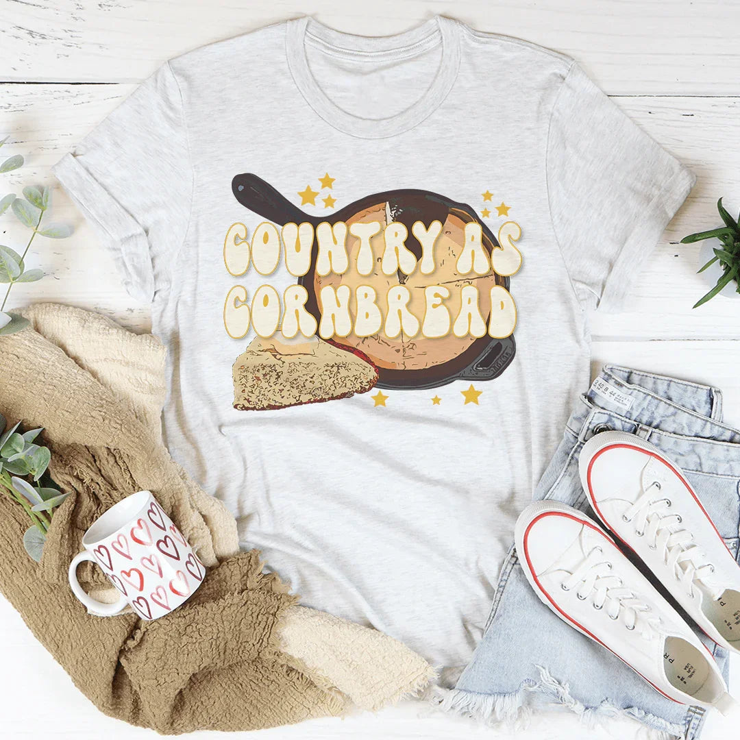 Country As Cornbread Tee