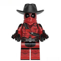 Cowboy deadpool from Deadpool & Wolverine Movie Minifigure Toy 2
